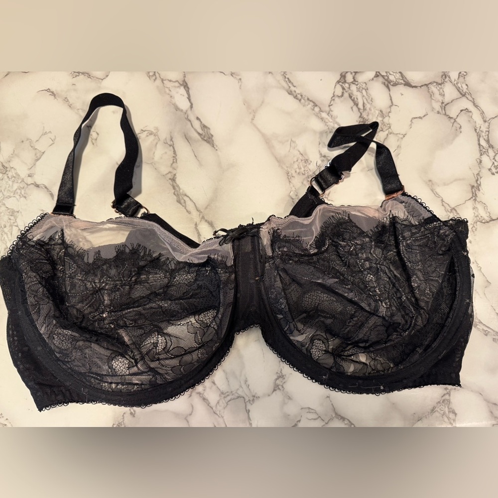 Smart & Sexy Black Lace Underwire Bra